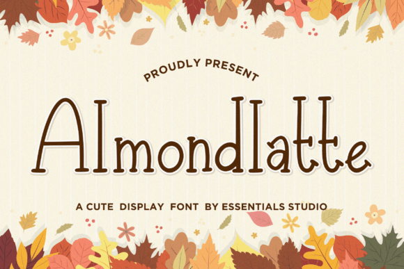 Almondlatte Font — A Cute Serif Typeface Worth Exploring