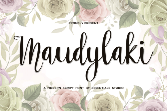 Maudylaki – A Modern Handwritten Script That Stands Out